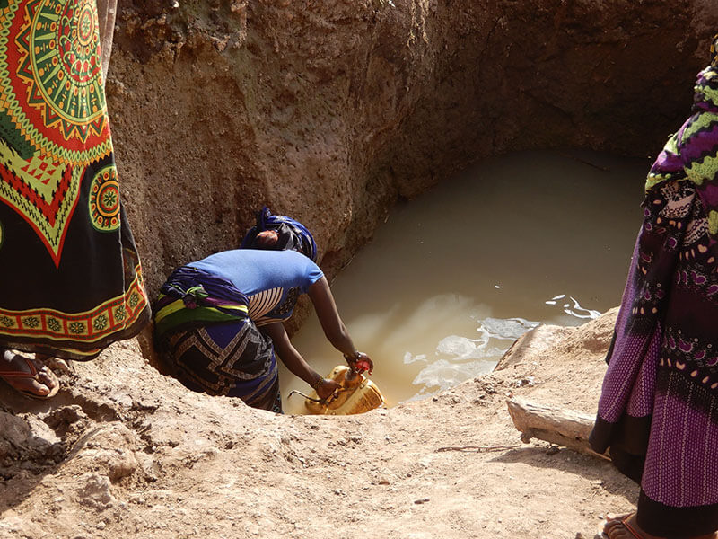 contaminated water, Christian Aid Minstries