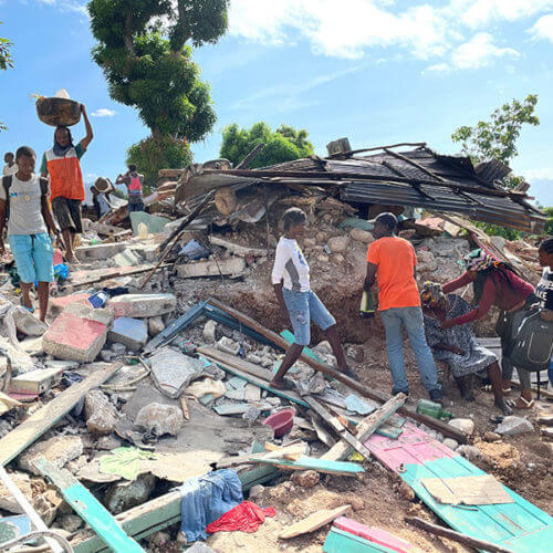 Haiti Earthquake, Christian Aid Ministries