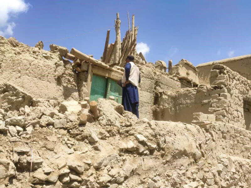Earthquake in Afghanistan, Christian Aid Minstries