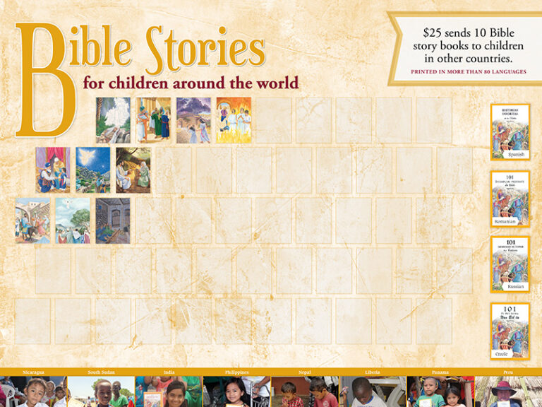 Bible story books chart for web