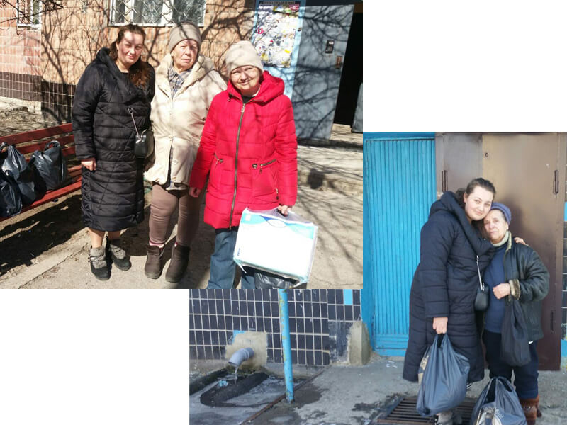 CAM provides aid for Ukrainians in Kharkiv