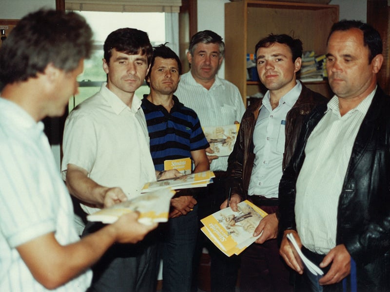 The Seed of Truth: 30 years of Vision, Hunger, and Open Doors 1 CFM Romanian speaking pastors in Ukraine receive The Seed of Truth 1990s copy