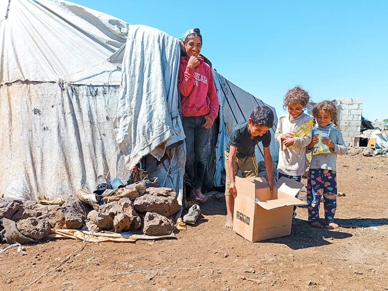 Food parcels for Syrian Refugees 2