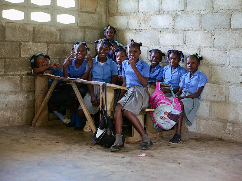 Making An Unreachable Dream Possible 1 Haiti students