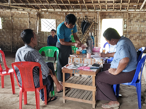 Savings group in Myanmar