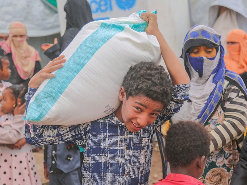 widow in Yemen, Christian Aid Ministries