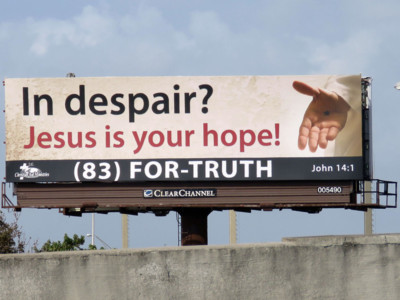 Billboard Evangelism | Christian Aid Ministries