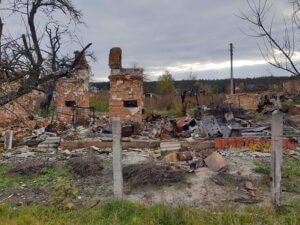 Some of Ukraine’s conflict areas lay in ruin
